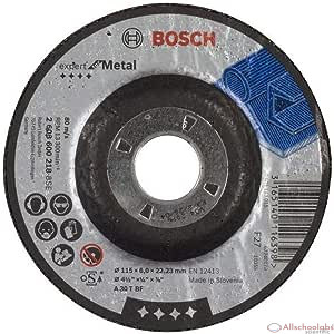 BOSCH 2608600218 115mm METAL GRINDING DISC with depressed center