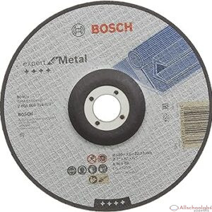 BOSCH 2608600316 180MM EXPERT FOR METAL CUTTING DISC WITH DEPRESSED CENTER