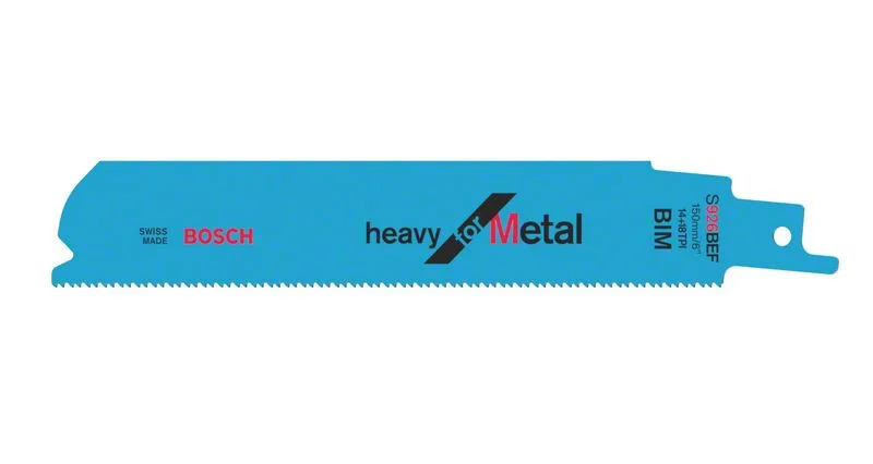 BOSCH 2608657394 RECIPROCATING SAW BLADE S 926 BEF (HEAVY FOR METALS)