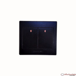 Futina 2Gang Switch (Black)