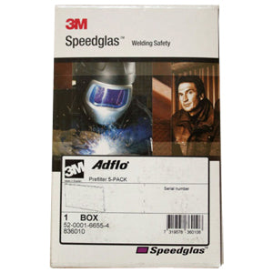 3M Adflo Prefilter pkg package of 5 / 836010