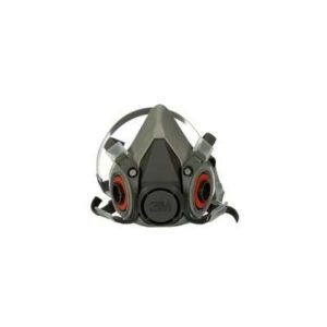 3M? 6200 Half Mask Medium (Grey)Lightweight elastomeric material  (82g)
