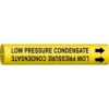 Brady LOW PRESSURE CONDENSATE Snap-On Pipe Marker|Buy Online