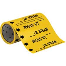 Brady ____LB STEAM Roll Form Pipe Marker|Buy Online