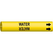 Brady WATER Snap-On Pipe Marker|Buy Online
