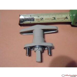 T-Handle Shutter Lock Kit, Accordion Hurricane Storm Shutter Lock, White, The Same Key Number