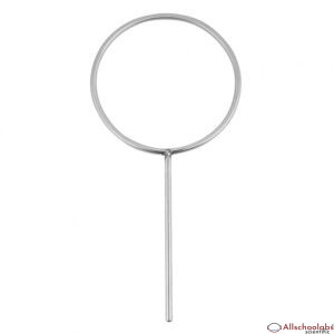 Kadimendium Lab Ring Support Laboratory Stainless Steel Closed Ring Retort Support Biological and Chemical Equipment for Beakers Flasks(Outer Diameter?140mm)