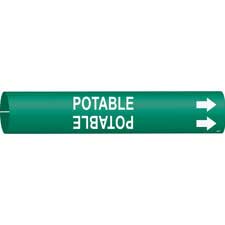 Brady POTABLE Snap-On Pipe Marker|Buy Online