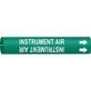 Brady INSTRUMENT AIR Snap-On Pipe Marker|Buy Online