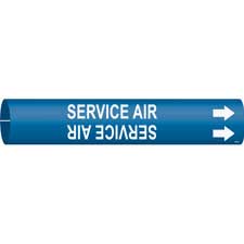 Brady SERVICE AIR Snap-On Pipe Marker|Buy Online