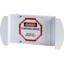 Brady DANGER Confined Space Enter By Permit Only Sign| Buy online