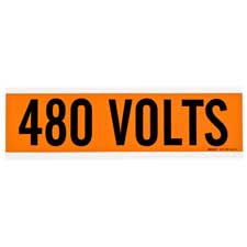480 Volts Conduit and Voltage Labels| Buy online