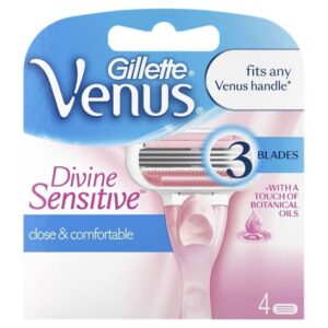 Gillette Venus Divine Sensitive Blades X 4 - request current price on allschoolabs.com