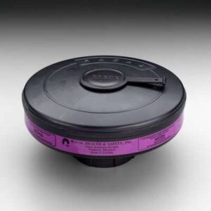 3M?  2138 P3 R Particulate Filter
Solid and liquid particles, ozone, nuisance level organic vapours/acid gas