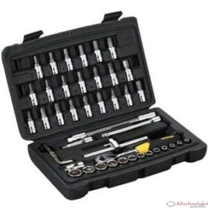 STANLEY STMT72794-8 46PC 1/4″DR. SOCKET/BIT SET