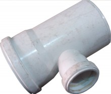 4" x 2"  PVC Straight Tee