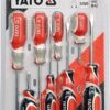 YATO YT-2784 8PCS SCREWDRIVER SET – SLOTTED & PHILLIPS, MAGNETIC TIP