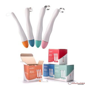 EASYTODENTA Dental Matrix Bands 4.5/6MM Proformed Matrix System Standard/Curved Disposable Matrices Adjustable Metal Matrix Ring (6MM Standard 10PCS)