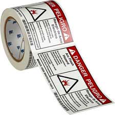 Bilingual DANGER Arc Flash Hazard Labels| Buy online