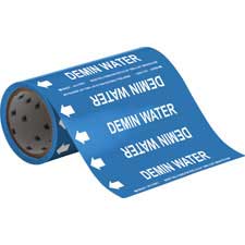 Brady DEMIN WATER Roll Form Pipe Marker|Buy Online