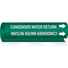 Brady CONDENSER WATER RETURN High Performance Pipe Marker|Buy Online