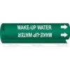 Brady MAKE-UP WATER High Performance Pipe Marker|Buy Online