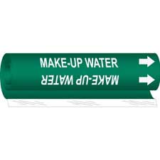 Brady MAKE-UP WATER High Performance Pipe Marker|Buy Online