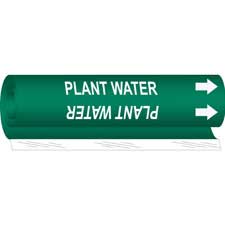 Brady PLANT WATER High Performance Pipe Marker|Buy Online