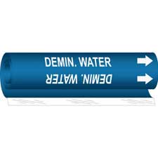 Brady DEMIN. WATER High Performance Pipe Marker|Buy Online