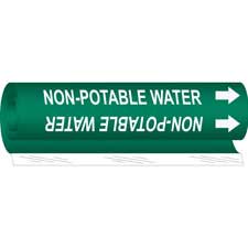 Brady NON-POTABLE WATER High Performance Pipe Marker|Buy Online