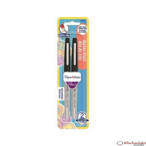 BIC VELLEDA W/BOARD MARKER RED