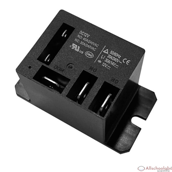 ABXLNIU Miniature Power Relay DC12V Coil, SPDT, 30A 12 Volt Mini Relay 240VAC, NT90-DC12V