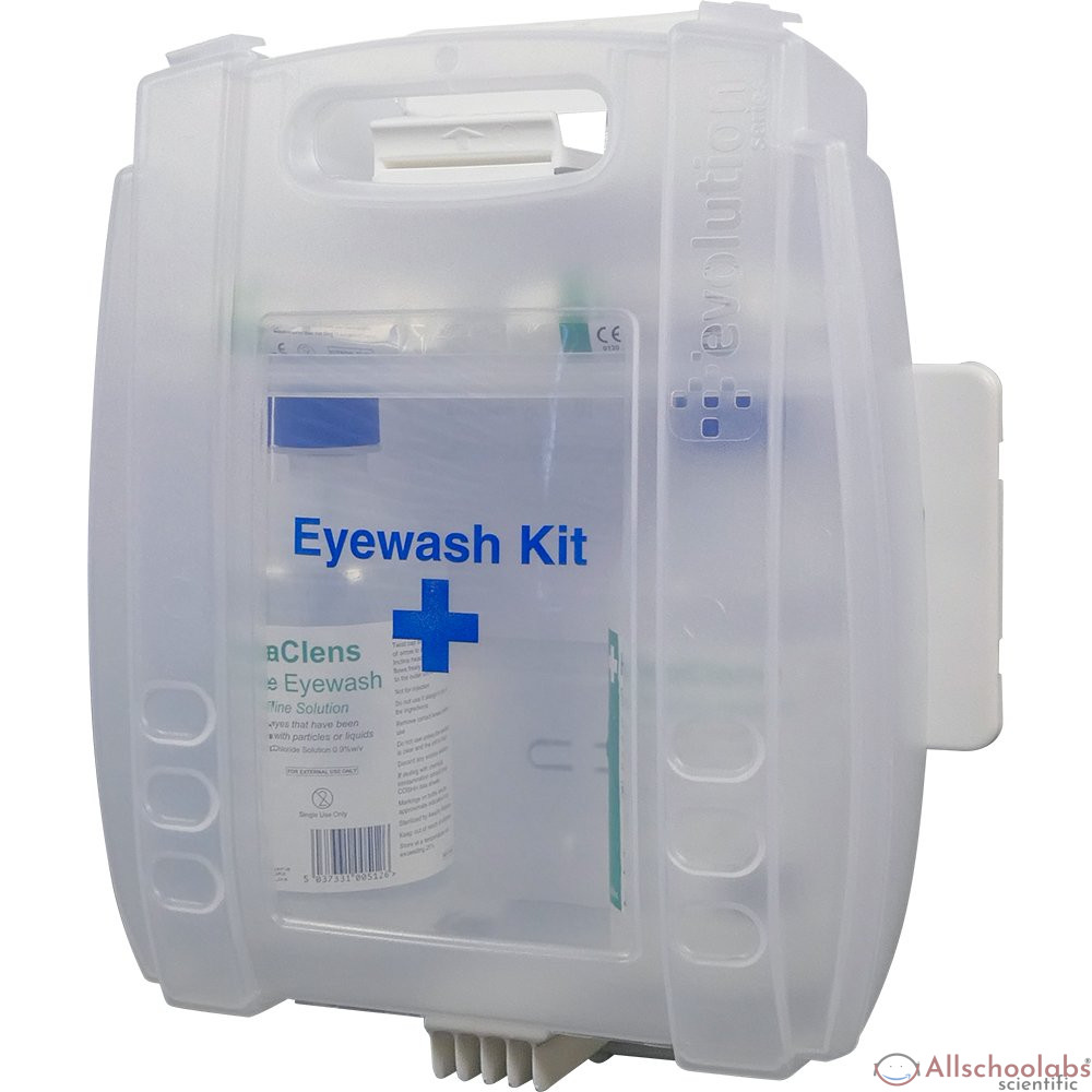 Safety First AID E459T Eye Wash Cabinet Eyewash, 500 ml, Set of 2