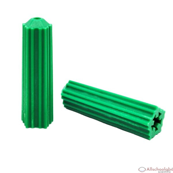 M8 Green Plastic Masonry Screw Plastic Drywall Wall Anchors Screw Wall Plug Bolts Expansion Bolt(1pack/200pcs)