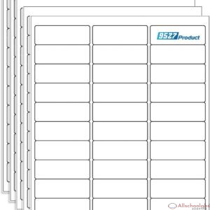 9527 Product 30 up Sticker Labels 1 x 2-5/8 Shipping Address Labels 30 Sheets SKU Labels for Laser/Ink Jet Printer (1" x 2-5/8" | 900 Labels)