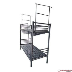 6ft X 3ft Double Bunk Metal Bed With Net