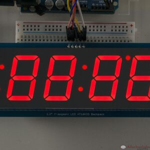 Adafruit 1.2" 4-Digit 7-Segment Display w/I2C Backpack - Red [ADA1270]