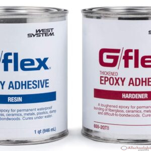 WEST SYSTEM - 655-2QT West System 655-2 QT G/flex Epoxy Adhesive, two 1 qt