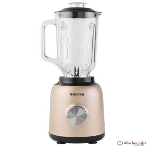 Salter EK4383GOLD Olympus Glass Jug Blender ? Milkshake and Smoothie Maker, 1.5 L Capacity.