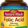 NatureMade Folic Acid 400mcg Tablets X 250 - request current price on allschoolabs.com