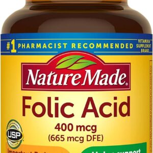 NatureMade Folic Acid 400mcg Tablets X 250 - request current price on allschoolabs.com