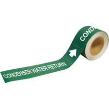 Brady CONDENSER WATER RETURN Pipe Markers-To-Go|Buy Online