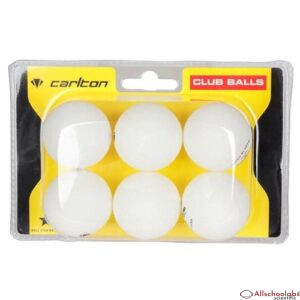 Carlton Club Table Tennis Balls 6 Pack