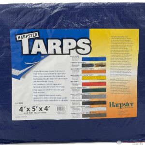 4 Ft. X 5 Ft. X 4 Ft. Blue Poly Pallet Cover - 5 Pack