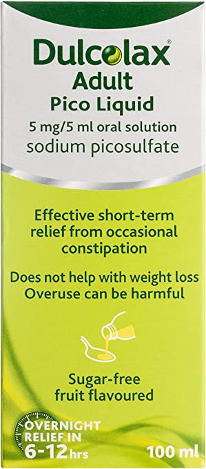 Dulcolax Pico Liquid 5mg/5ml Oral Solution 100ml - request current price on allschoolabs.com