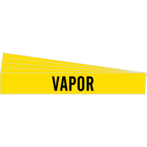 Brady Self-Adhesive Pipe Marker: VAPOR|Buy Online