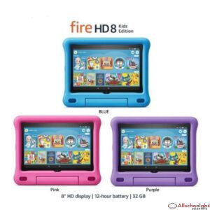 Amazon Fire HD 8 Kids Edition Tablet – 8.0″ 32GB ROM, 2GB RAM, Up to 12 hours