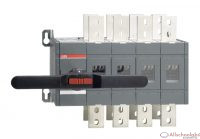 OT1600E04CP 1600A, 4 pole manual Changeover