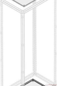 PTBB1096 IP65 BLIND TOP/BOTTOM W=1000MM D=900MM