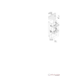 PHCT6401 Mounting Kit Horiz T6 Fixed 3P/4P W=600 H=350